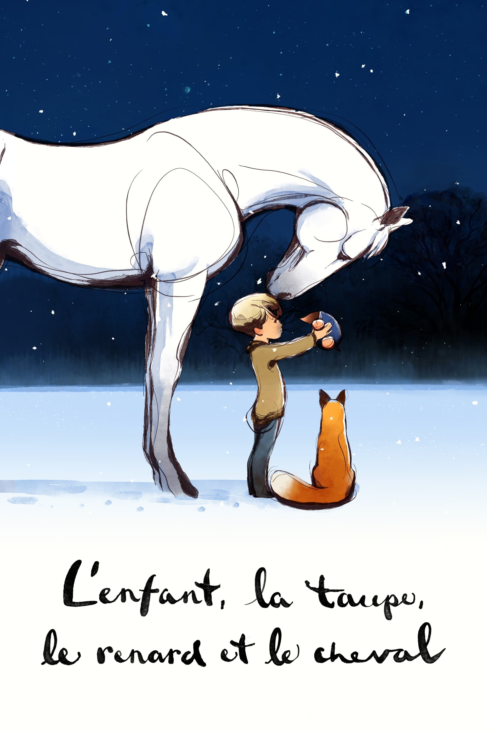 L\'enfant, la taupe, le renard et le cheval