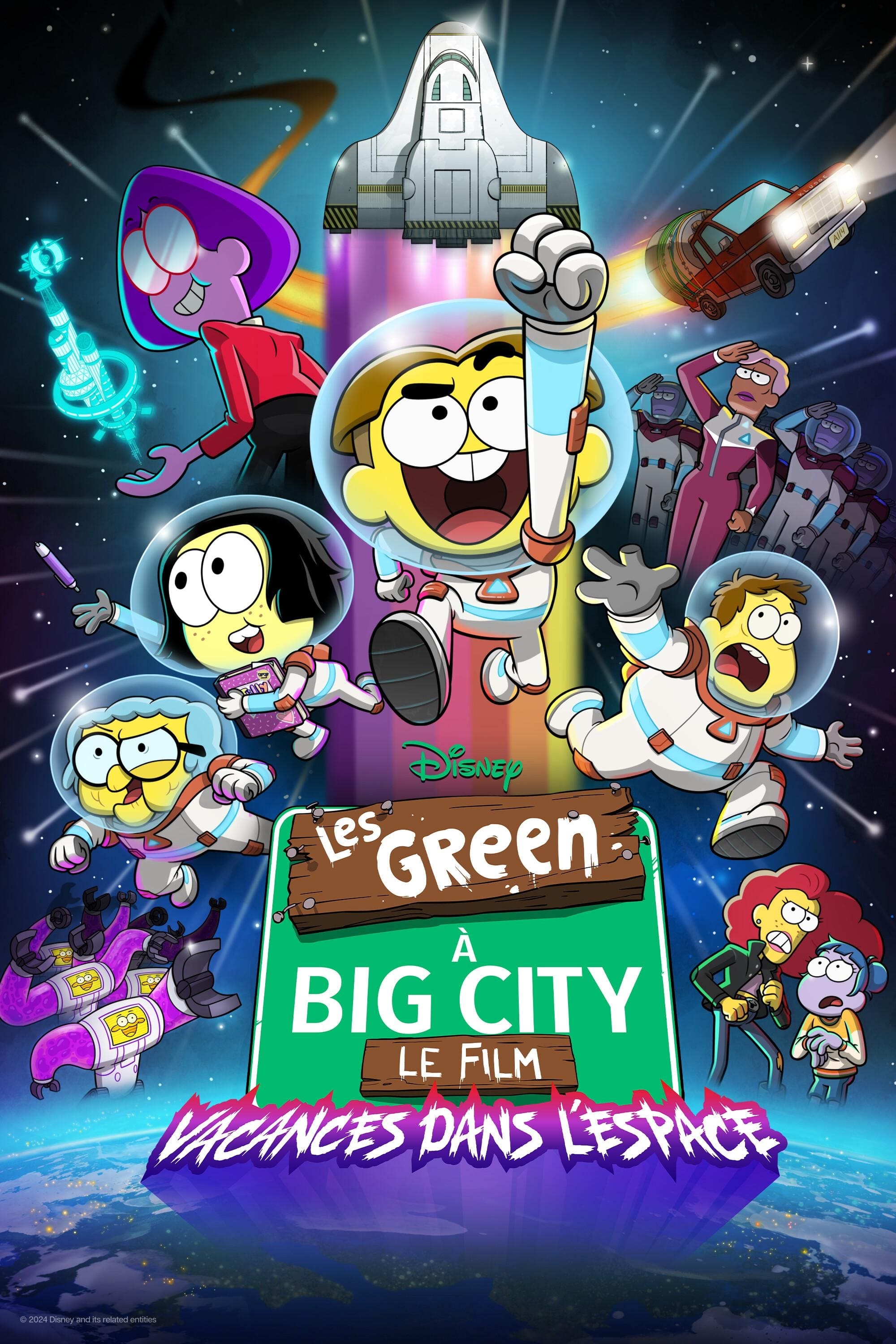 Les Green à Big City, le film : Vacances dans l\'espace