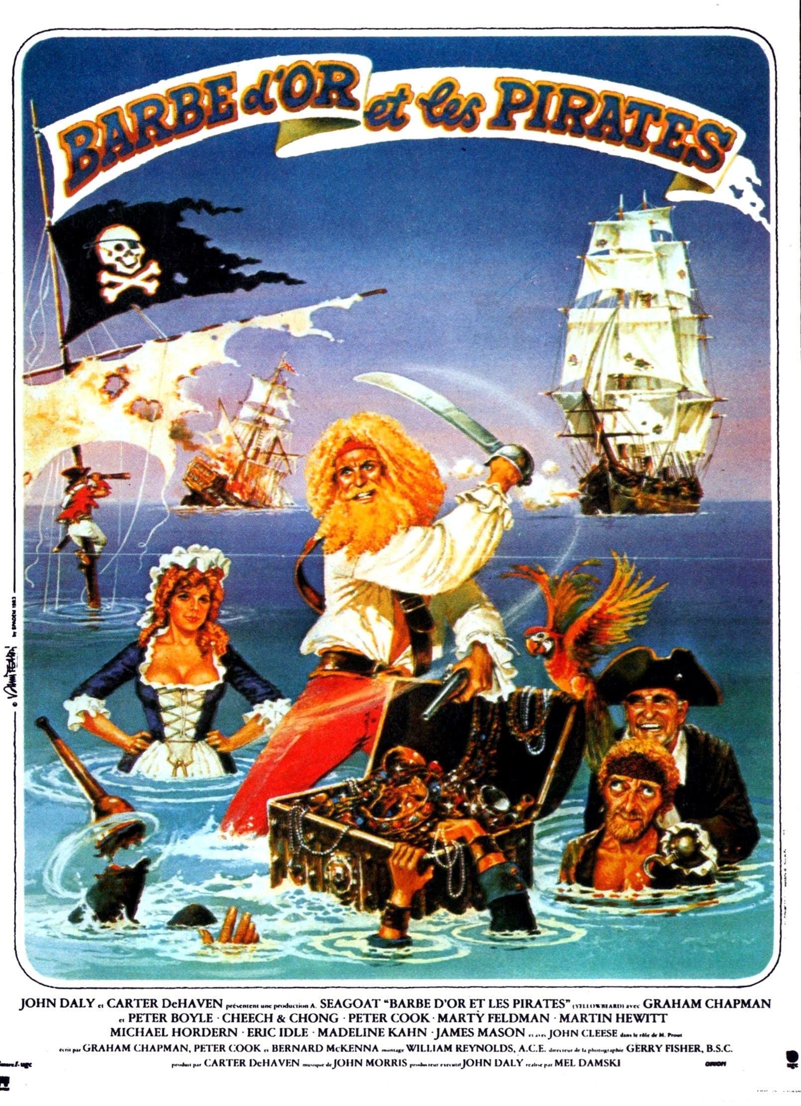 Barbe d\'or et les pirates