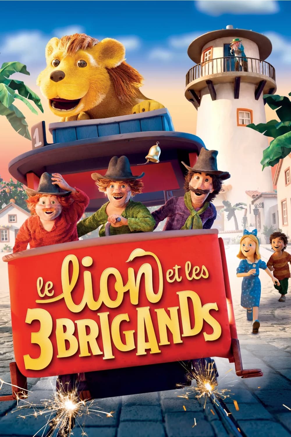 Le Lion et les Trois Brigands