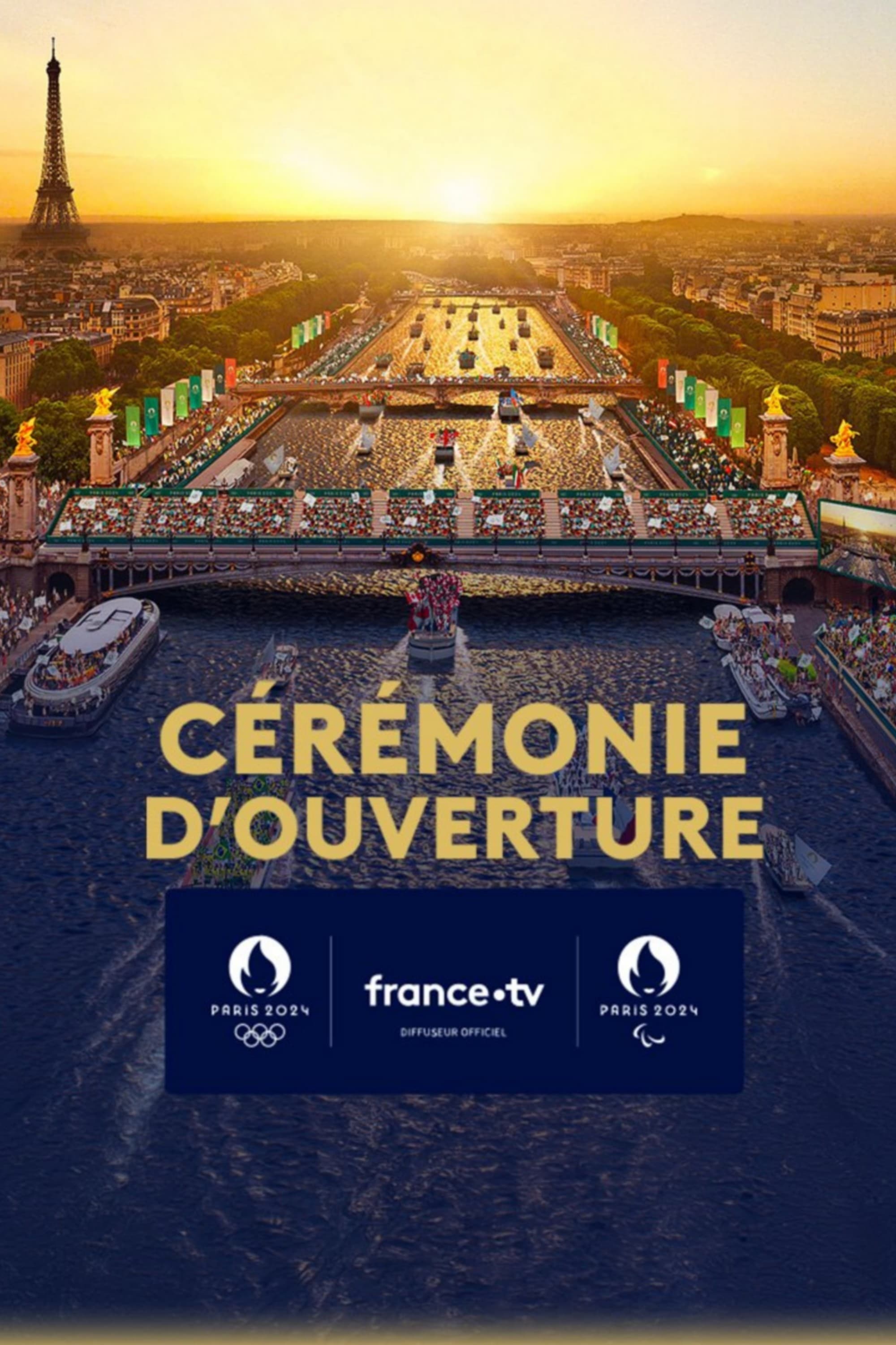 Cérémonie d\'ouverture des Jeux Olympiques de Paris 2024